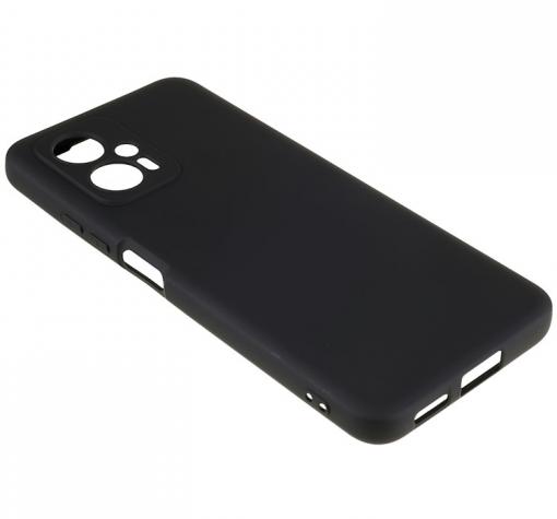 Силиконов калъф / гръб / TPU кейс за Realme C55 - черен със защита за камерата — снимка 2