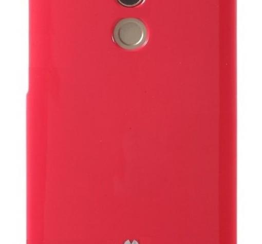 Луксозен силиконов калъф / гръб / TPU Mercury GOOSPERY Jelly Case за Nokia 7.1 2018 - розов
