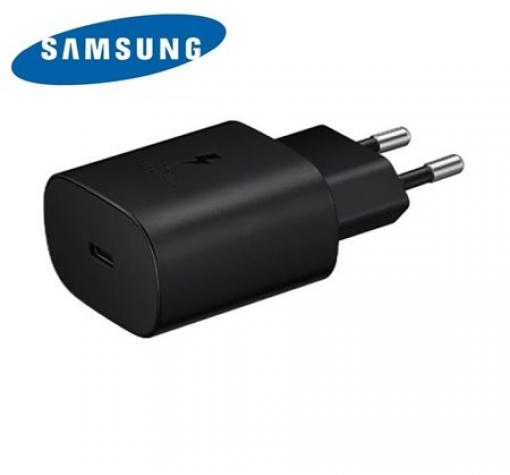 Оригинално зарядно / адаптер / за Samsung Galaxy S22 Plus 5G EP-TA800EBE Super Charge 25W / Type-C - черен