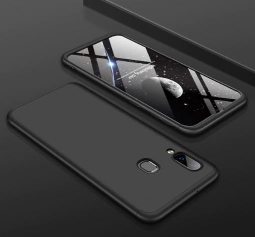 Твърд гръб Magic Skin 360° FULL за Samsung Galaxy A10s - черен