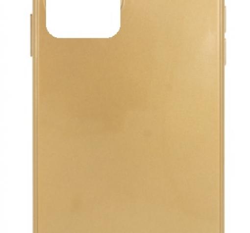 Луксозен силиконов калъф / гръб / TPU кейс Jelly Case за Samsung Galaxy A13 4G - златист