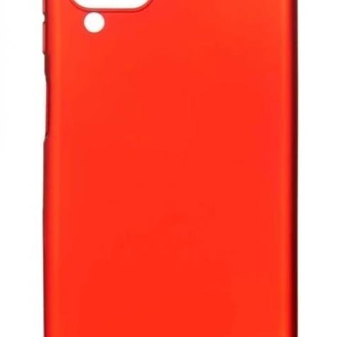Силиконов калъф / гръб / TPU кейс за Samsung Galaxy A22 4G - червен / мат