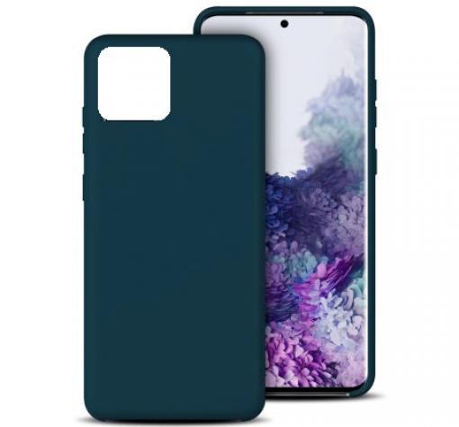 Луксозен силиконов калъф / гръб / Nano TPU кейс за Samsung Galaxy A22 5G - мастилен