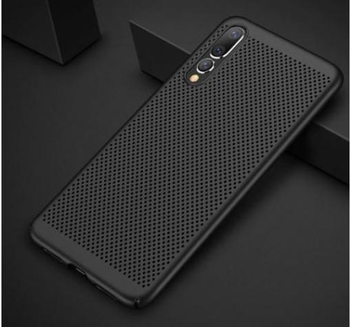 Луксозен твърд гръб за Samsung Galaxy A10 - черен / Grid