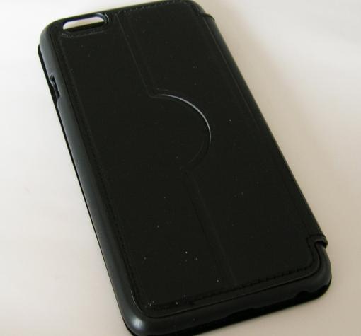 Луксозен кожен калъф Flip тефтер със стойка S-View за Apple iPhone 6 4.7'' - черен — снимка 2