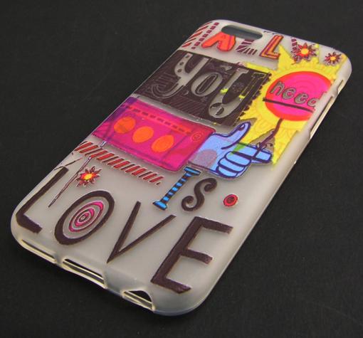 Силиконов калъф / гръб / TPU за Apple iPhone 6 4.7'' - Love — снимка 2