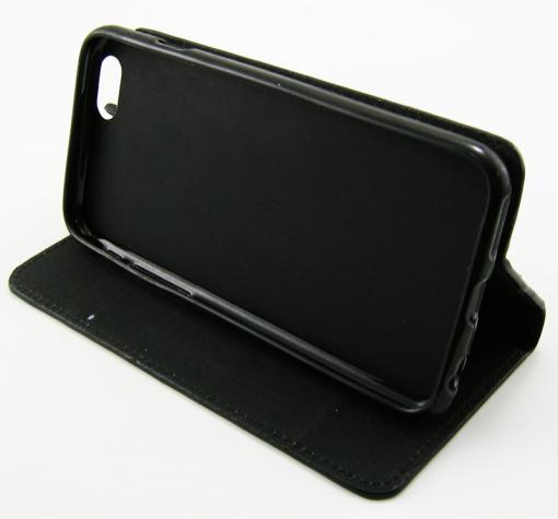 Кожен калъф Flip тефтер Flexi със стойка за Apple iPhone 6 4.7'' - черен — снимка 3