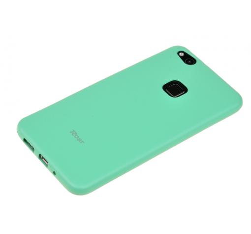 Луксозен силиконов калъф / гръб / TPU Roar All Day за Huawei P10 Lite - светло зелен — снимка 2