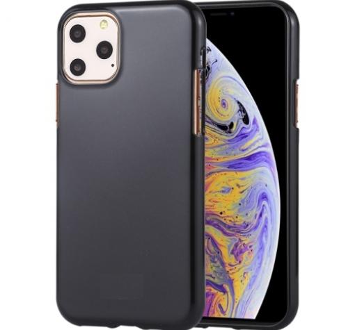 Луксозен силиконов калъф / гръб / TPU NORDIC Jelly Case за Apple iPhone 11 Pro Max - черен