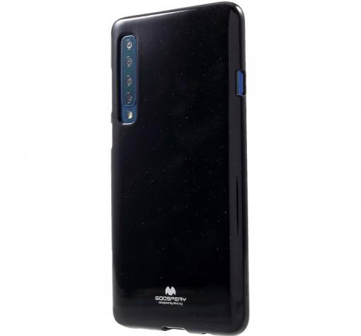 Луксозен силиконов калъф / гръб / TPU Mercury GOOSPERY Jelly Case за Samsung Galaxy A7 2018 A750F - черен