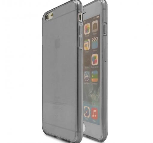 Силиконов калъф / гръб / TPU за Apple iPhone 7 - сив прозрачен / 2 части / лице и гръб — снимка 2