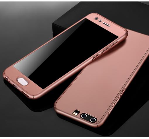 Твърд гръб Magic Skin 360° FULL за Huawei P10 Plus - Rose Gold