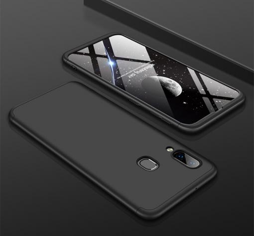 Твърд гръб Magic Skin 360° FULL за Samsung Galaxy A30 - черен