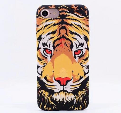 Силиконов калъф / гръб / TPU за Apple iPhone 6 / iPhone 6S - тигър — снимка 2