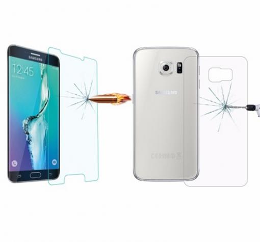 Удароустойчив извит скрийн протектор 360° / 3D Full Cover / за Samsung Galaxy A3 2016 A310 - прозрачен / лице и гръб — снимка 2