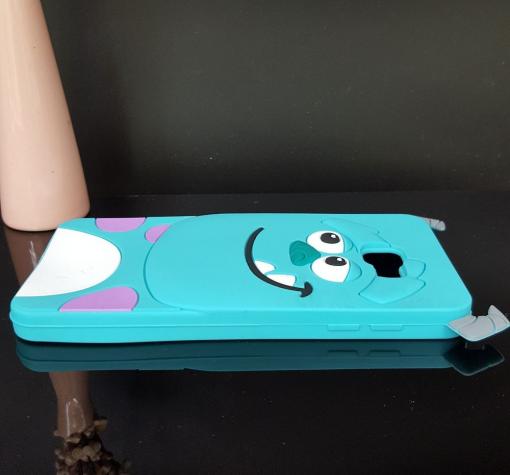 Силиконов калъф / гръб / TPU 3D за Samsung Galaxy A3 2016 A310 - Monsters / син — снимка 3