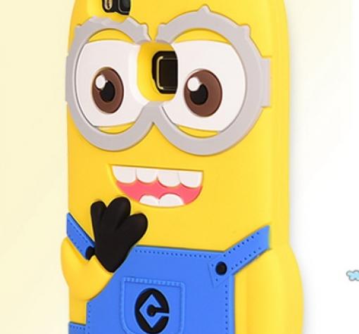 Силиконов калъф / гръб / TPU 3D за Huawei Ascend P8 Lite / Huawei P8 Lite - Minions Despicable me / Миньони Аз проклетникът — снимка 2