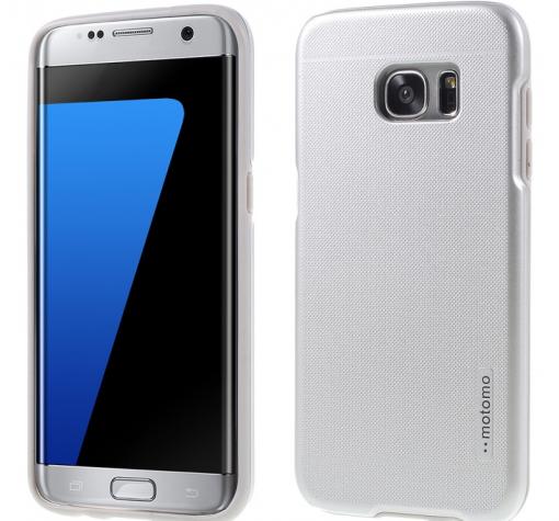 Твърд гръб MOTOMO TPU PC Hybrid Case за Samsung Galaxy S7 G930 - сребрист