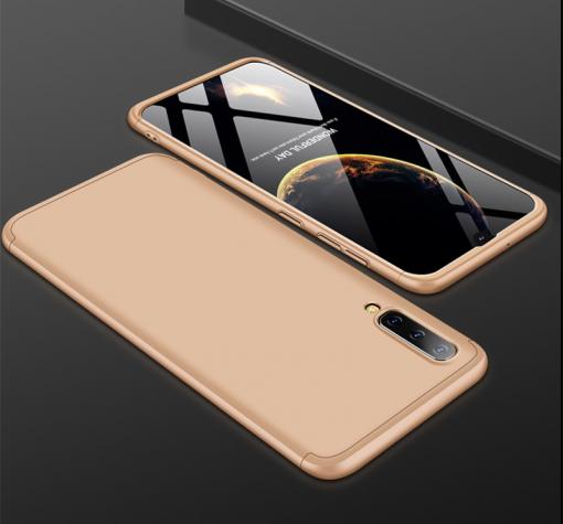 Твърд гръб Magic Skin 360° FULL за Samsung Galaxy A50 - златист