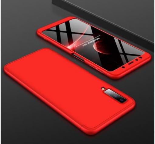 Твърд гръб Magic Skin 360° FULL за Xiaomi Redmi 7A - червен