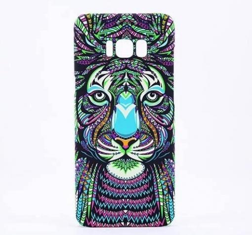 Силиконов калъф / гръб / TPU за Samsung Galaxy S8 G950 - тигър / разноцветен