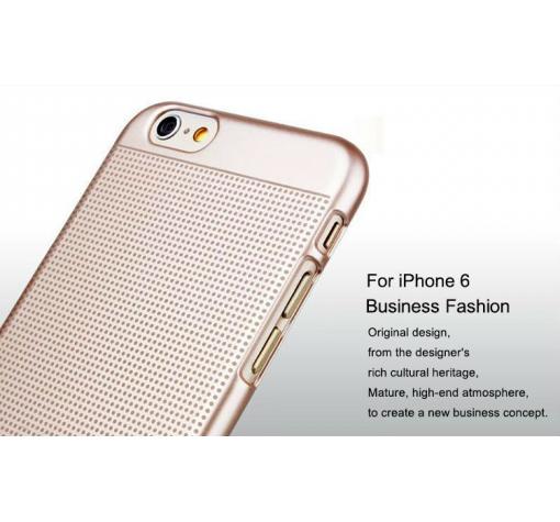 Ултра тънък твърд гръб / капак / Ultra Thin FSHANG за Apple iPhone 6 4.7" - златист — снимка 3