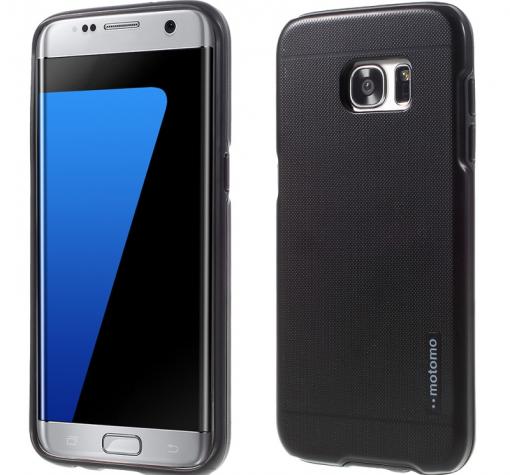 Твърд гръб MOTOMO TPU PC Hybrid Case за Samsung Galaxy S7 G930 - черен