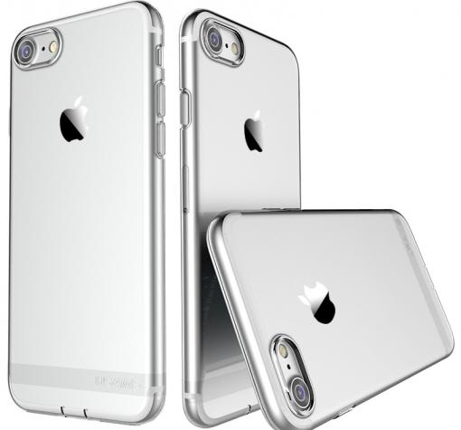 Луксозен силиконов калъф / гръб / TPU USAMS Primary Series за Apple iPhone 7 Plus - прозрачен