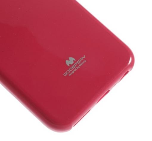 Луксозен силиконов калъф / гръб / TPU Mercury GOOSPERY Jelly Case за Apple iPhone 6 4.7" - цикламен — снимка 4