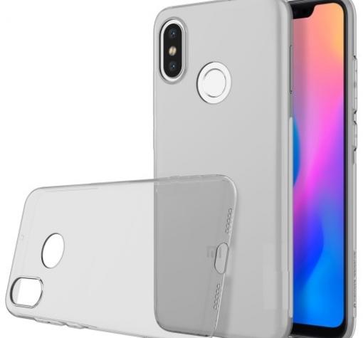 Ултра тънък силиконов калъф / гръб / TPU Ultra Thin за Xiaomi Mi 8 - сив / прозрачен