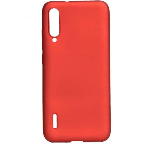 Силиконов калъф / гръб / TPU за Xiaomi Mi A3 - червен / мат