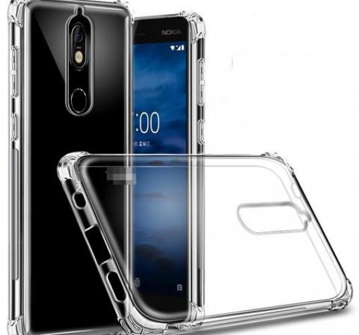 Удароустойчив ултра тънък силиконов калъф / гръб / TPU за Nokia 6 2017 - прозрачен