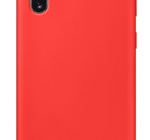 Силиконов калъф / гръб / TPU за Samsung Galaxy Note 10 N970 - червен / мат