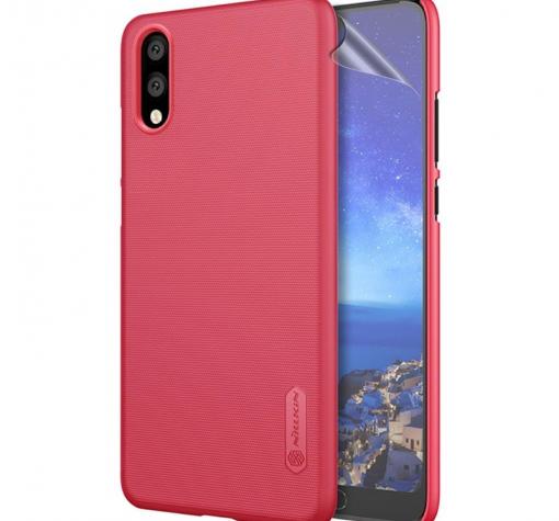 Луксозен твърд гръб Nillkin за Huawei P20 - червен
