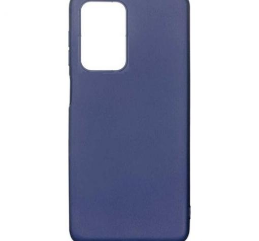 Силиконов калъф / гръб / TPU за Poco M4 Pro - тъмно син / мат
