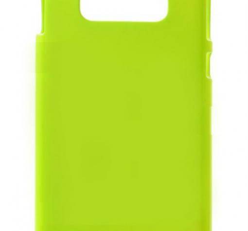Луксозен силиконов калъф / гръб / TPU Mercury GOOSPERY Jelly Case за Samsung Galaxy S10 Lite / S10e - лайм