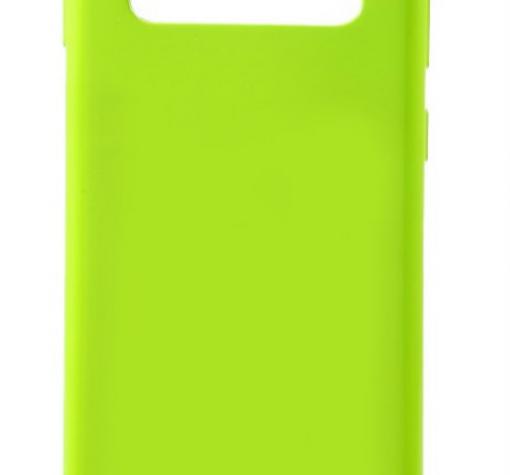Луксозен силиконов калъф / гръб / TPU Mercury GOOSPERY Jelly Case за Samsung Galaxy S10 - лайм