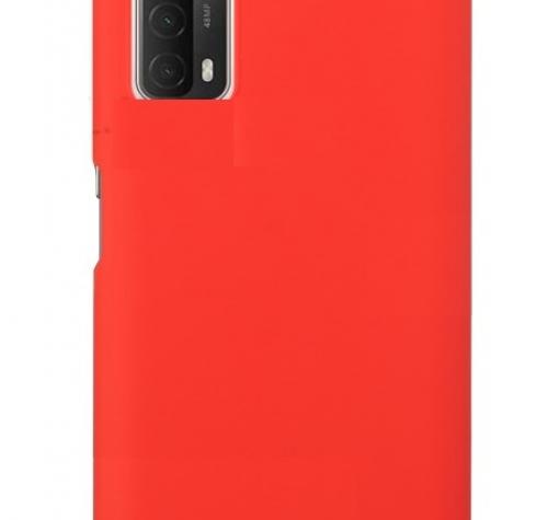Луксозен силиконов калъф / гръб / Nano TPU кейс за Samsung Galaxy S20 FE - червен