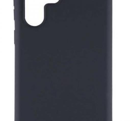 Силиконов калъф / гръб / TPU кейс за Samsung Galaxy S22 Ultra 5G - черен / мат