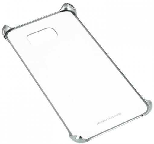 Оригинален твърд гръб Clear Cover EF-QG950 за Samsung Galaxy S8 G950 - прозрачен със сребрист кант — снимка 2