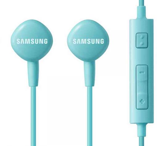 Оригинални стерео слушалки / Stereo Headset / Integrated Microphone HS330 за Samsung - син / 3.5 mm — снимка 2