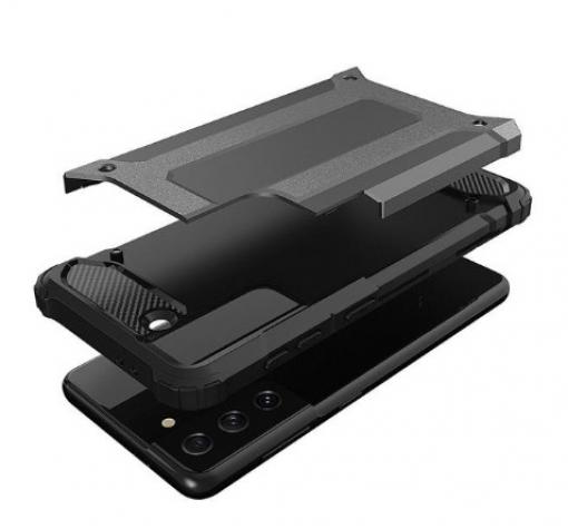 Силиконов гръб TPU Spigen Hybrid с твърда част за Samsung Galaxy S23 - черен — снимка 3