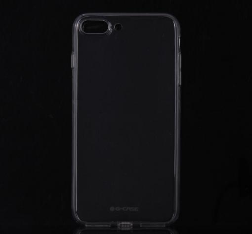 Ултра тънък силиконов калъф / гръб / TPU G-CASE Ultra thin за Apple iPhone 7 Plus - прозрачен — снимка 3
