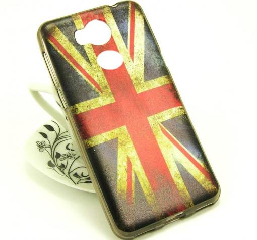 Силиконов калъф / гръб / TPU за Sony Xperia XA2 - Retro British Flag
