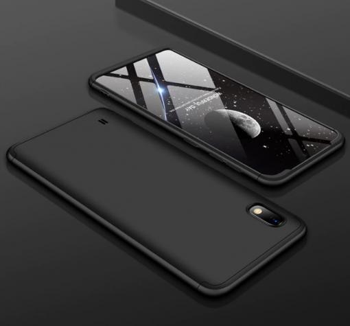 Твърд гръб Magic Skin 360° FULL за Samsung Galaxy A10 - черен