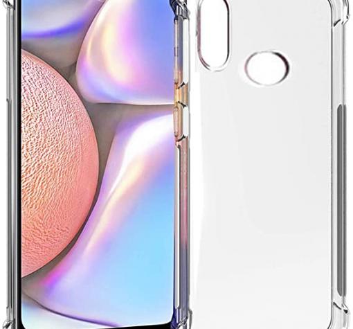 Удароустойчив силиконов калъф за Samsung Galaxy A10s - прозрачен