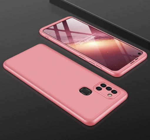 Твърд гръб Magic Skin 360° FULL за Samsung Galaxy A21s - Rose Gold