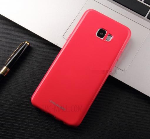 Силиконов калъф / гръб / TPU MOLAN CANO Jelly Case за Samsung Galaxy A3 2017 A320 - розов / брокат