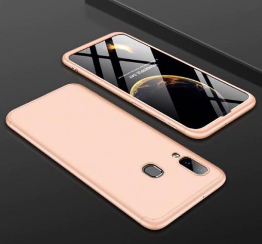Твърд гръб Magic Skin 360° FULL за Samsung Galaxy A40 - златист
