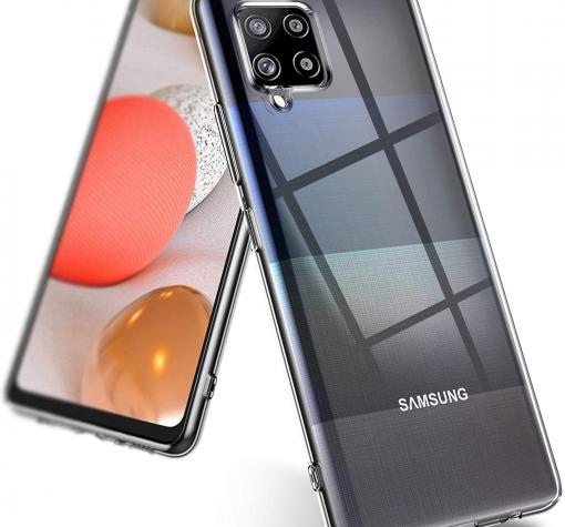 Силиконов калъф / гръб / TPU за Samsung Galaxy A42 5G - прозрачен